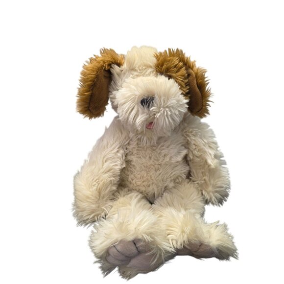 Build-A-Bear Fluffy Scruffy Puppy Dog Stuffed Animal Retired Plush - Picture 2 of 8